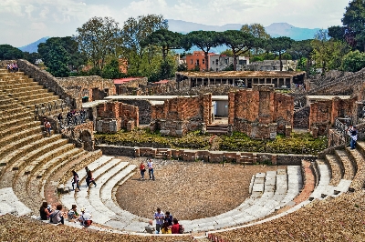 Neapel - Groes Amphitheater