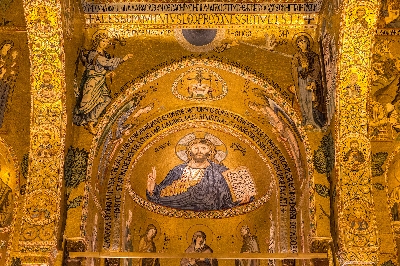 Mosaik in der Capella Palatina