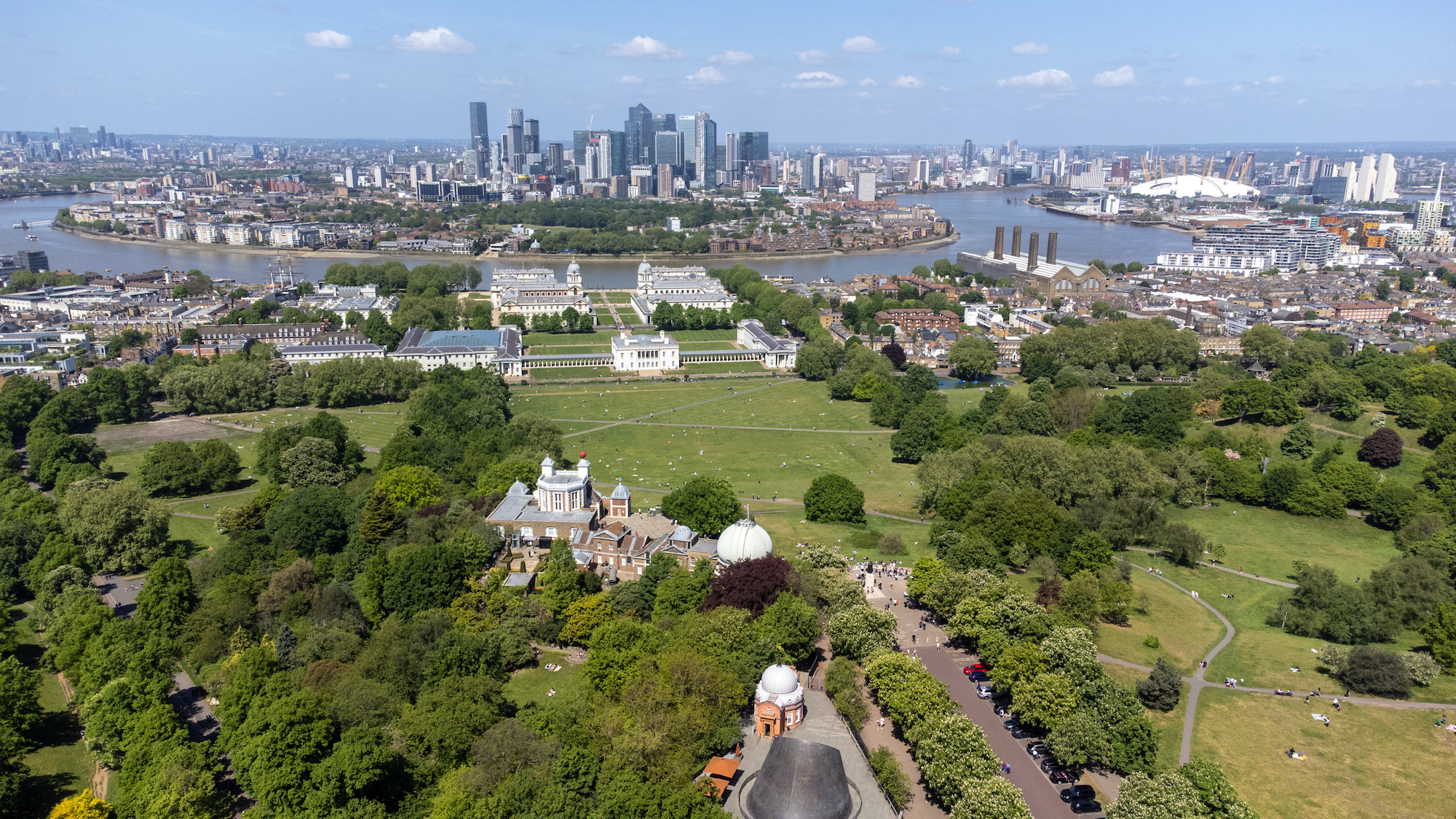 London - Canary Wharf und Greenwich