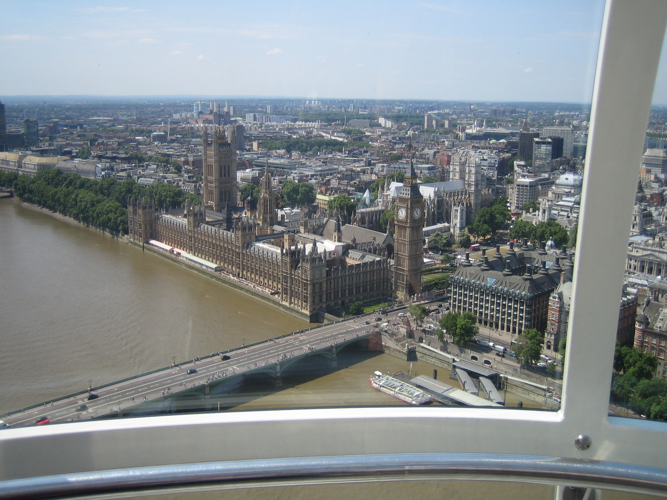 London - House of Parliment from London-Eye