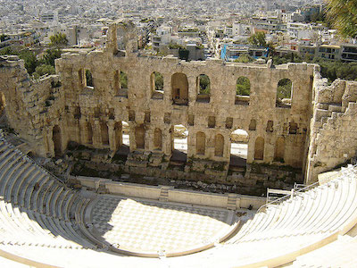 Griechenland - Athen - Thessaloniki - Odeon des Herodes Atticus